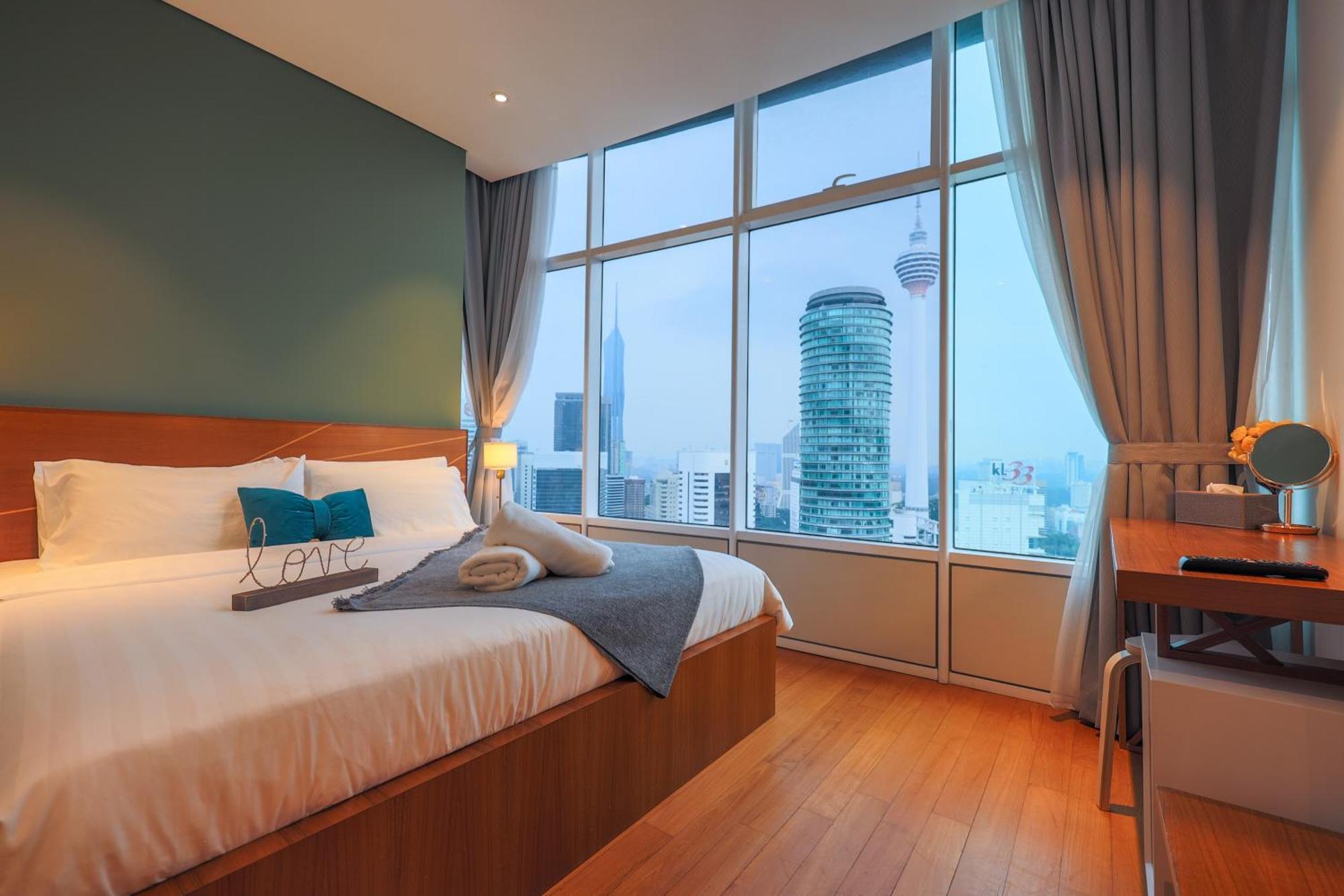 קואלה לומפור Calm Sojourn, Sky Suites Klcc מראה חיצוני תמונה